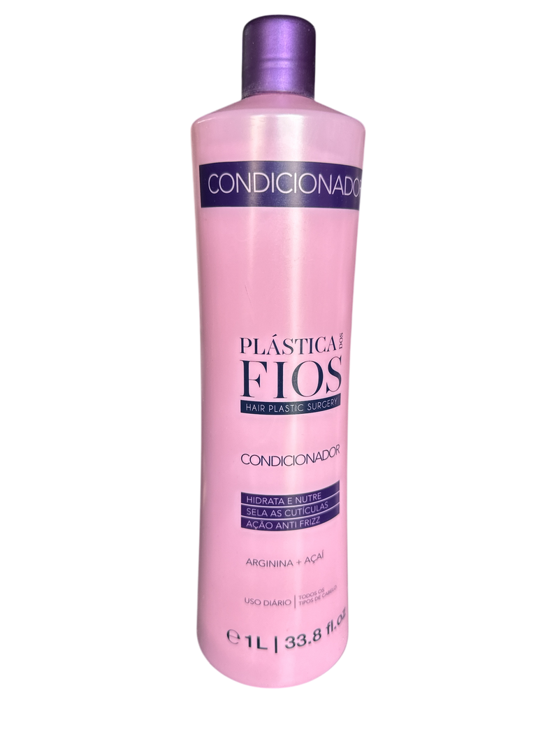 Cadiveu Plastica Dos Fios Conditioner For  Hair Hydration And Nutrition  34fl 0z 1000ml