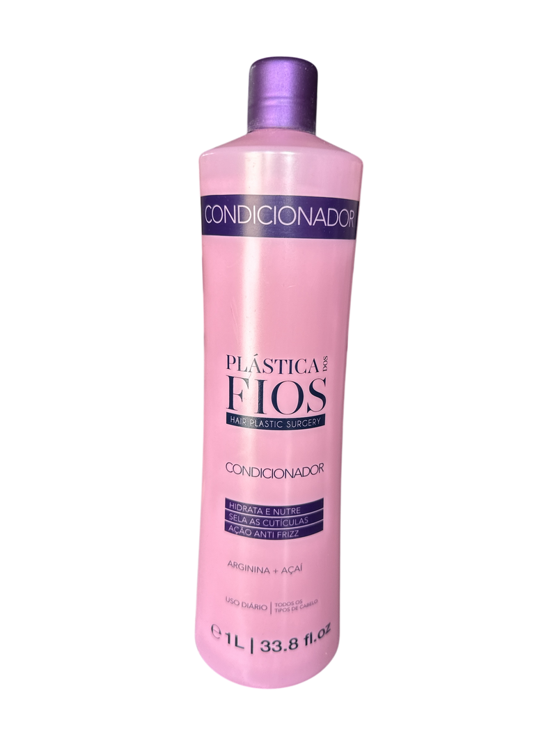 Cadiveu Plastica Dos Fios Conditioner For  Hair Hydration And Nutrition  34fl 0z 1000ml