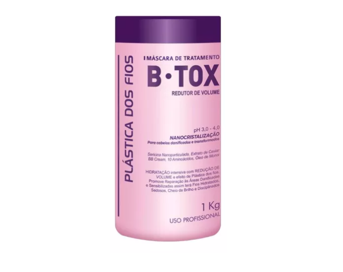 Plastica dos Fios Deep Cleansing Shampoo Plus Hair Botox Kit