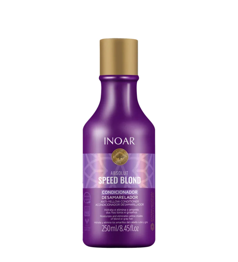 INOAR ABSOLUT SPEED BLOND ANTI YELLOW HAIR CONDITIONER 250ml