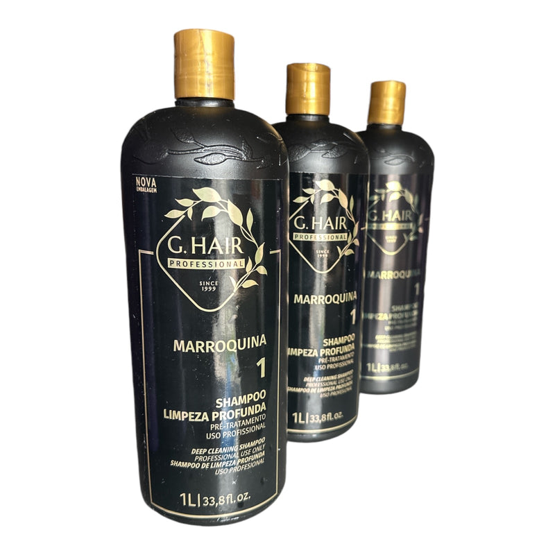 CHAMPÚ DE LIMPIEZA PROFUNDA DE CABELLO DE MARRUECOS INOAR 250ml/8,4fl.oz.