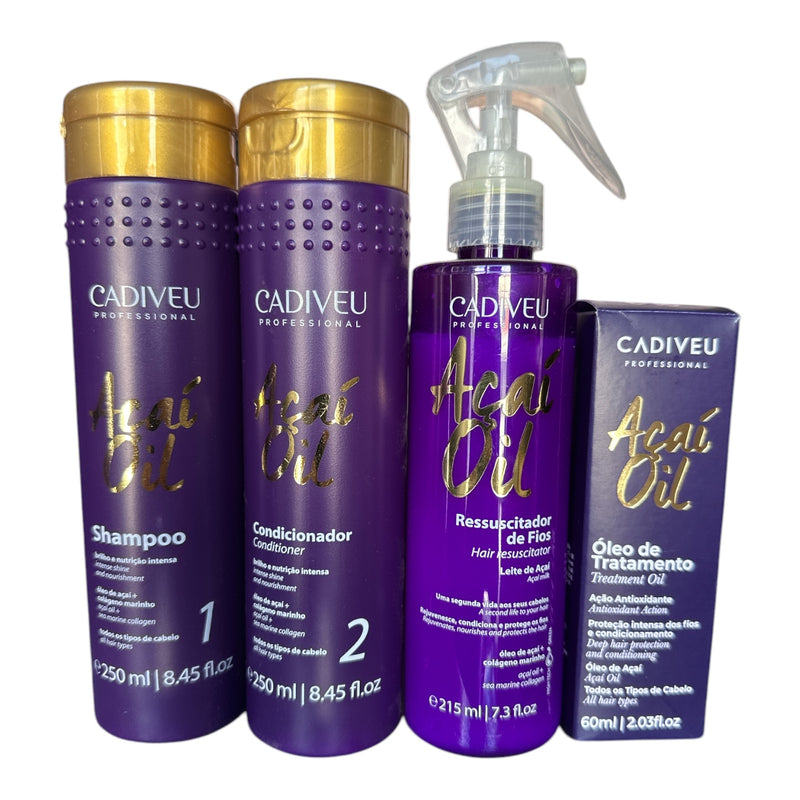 Cadiveu Professional Açaí Oil Full Hair Restore Kit