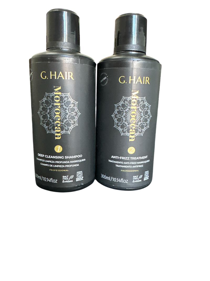 KB BRAZILIAN KERATIN MOROCCAN TREATMENT 250ml 8.4oz KIT.