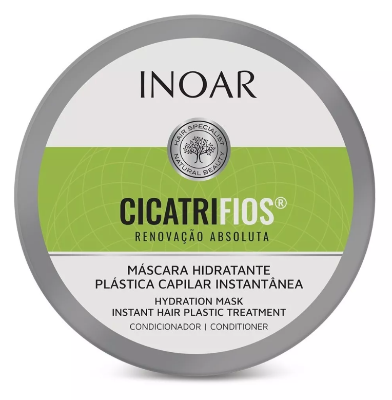 Inoar Vegan Cicatrifios Máscara Hidratante de Cabello 1KG