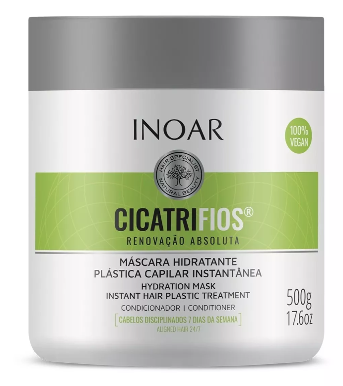 Inoar Vegan Cicatrifios hydratační maska ​​na vlasy 1 kg